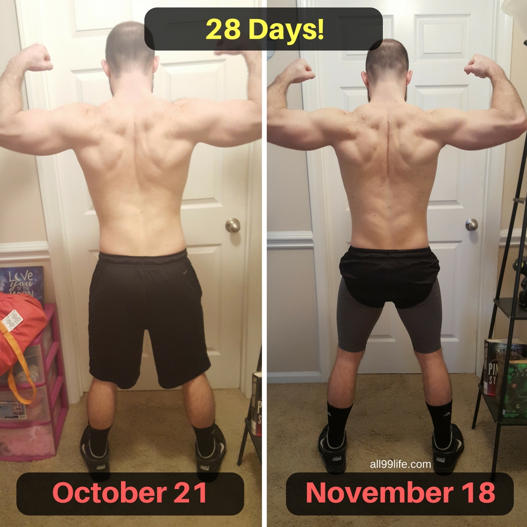 Back Progress October To November 18 Bigger Leaner Stronger Results 